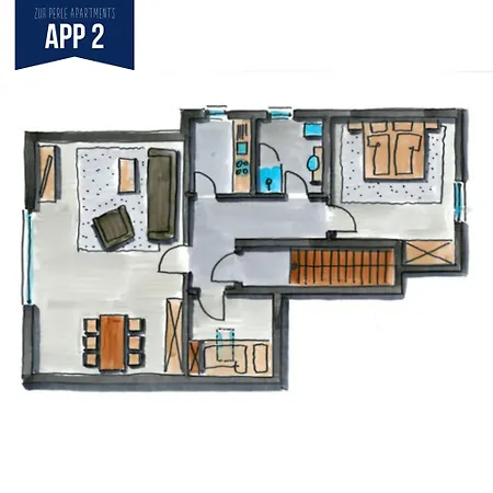 Апартаменты Zur Perle *